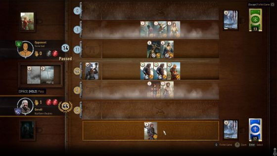 Gwent is a surprisingly entertaining card game